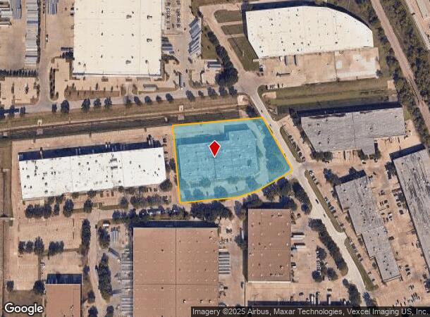 1750 Monetary Ln, Carrollton, TX Parcel Map