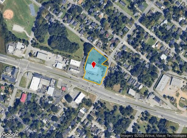  2110 W Bay St, Savannah, GA Parcel Map