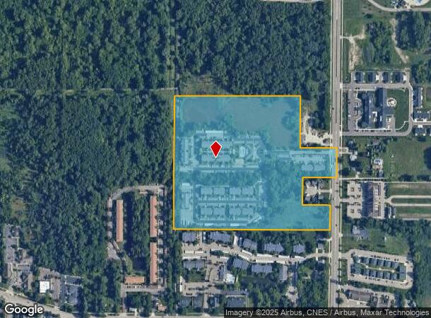 2501 Abbot Rd, East Lansing, MI Parcel Map