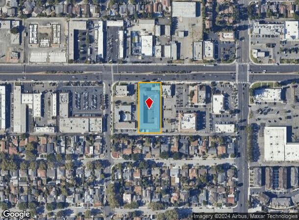  2930 El Camino Real, Santa Clara, CA Parcel Map