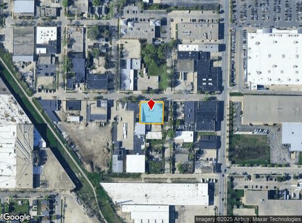 3851 N Hubbard St, Milwaukee, WI Parcel Map