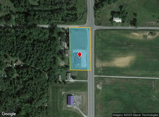  5481 N Huron Rd, Pinconning, MI Parcel Map