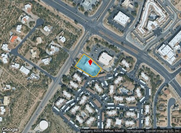 7730 N Cortaro Rd, Tucson, AZ Parcel Map