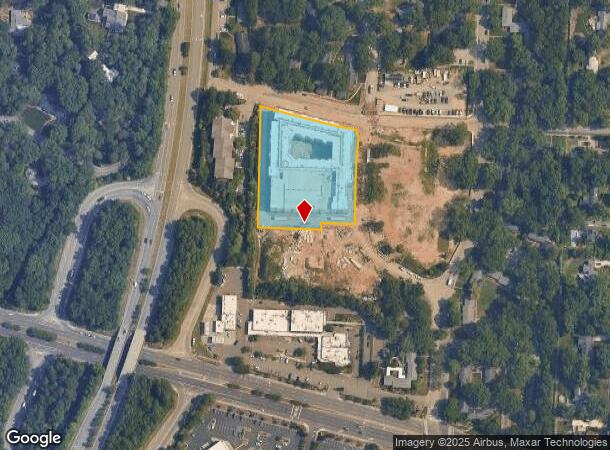  1 Lanark Rd, Chapel Hill, NC Parcel Map