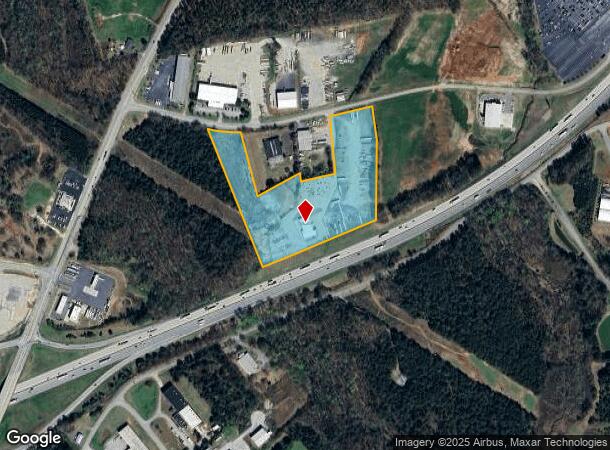 301 Webb Rd, Anderson, SC Parcel Map