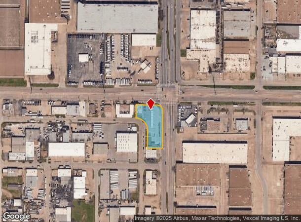  555 W Mockingbird Ln, Dallas, TX Parcel Map