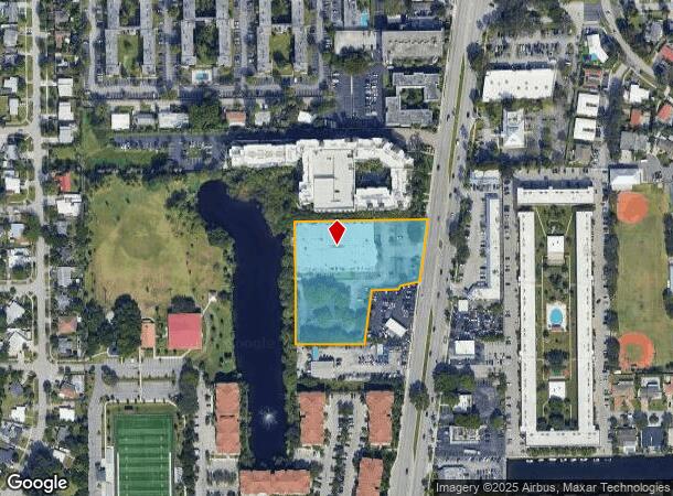 4601 N Federal Hwy, Pompano Beach, FL Parcel Map