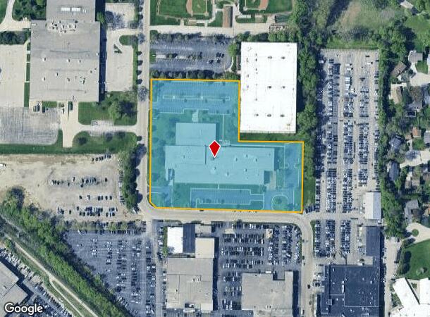 5730 N Glen Park Rd, Milwaukee, WI Parcel Map