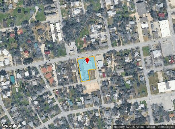  518 W San Antonio St, Lockhart, TX Parcel Map