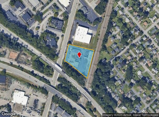  96 Jefferson Blvd, Warwick, RI Parcel Map