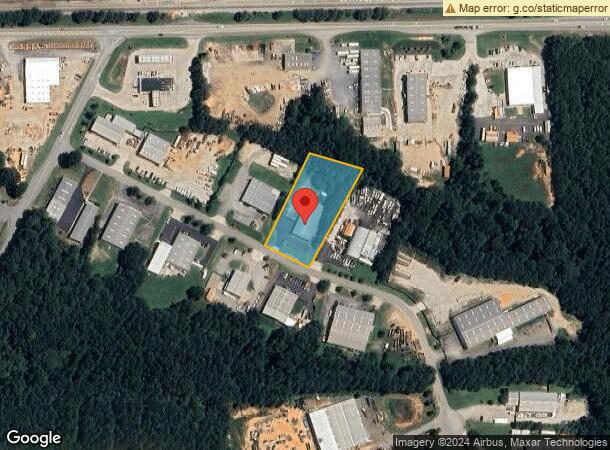  5318 W Central Ave, Hot Springs, AR Parcel Map