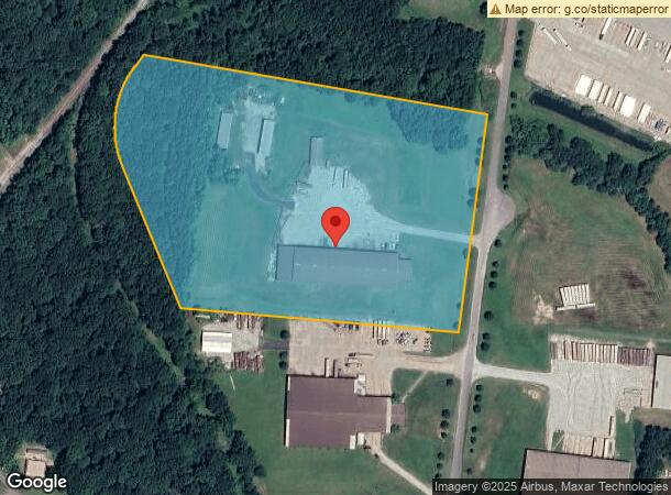  1012 Industrial Park Rd, New Johnsonville, TN Parcel Map