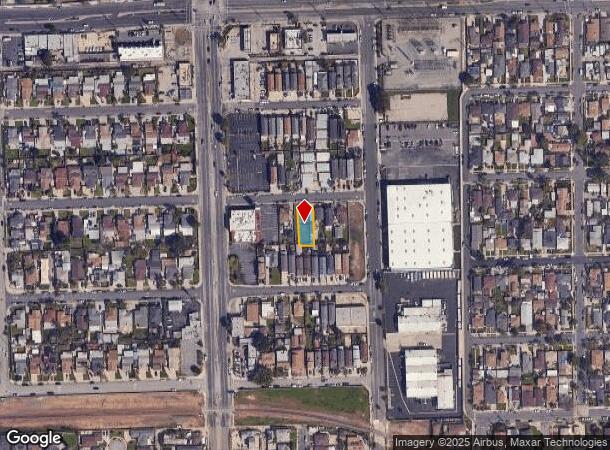  624 E Pacific St, Carson, CA Parcel Map