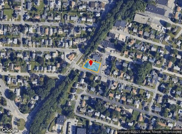  2 Vallette St, Cranston, RI Parcel Map