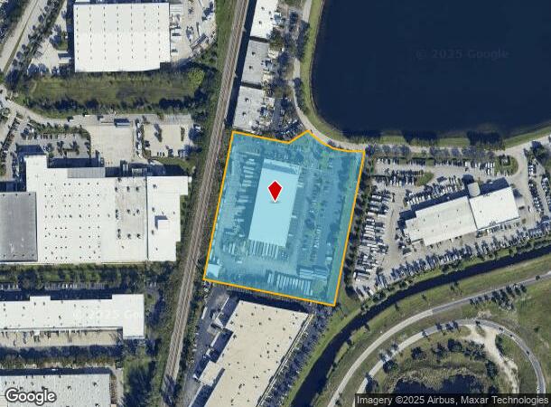 2800 Center Port Cir, Pompano Beach, FL Parcel Map