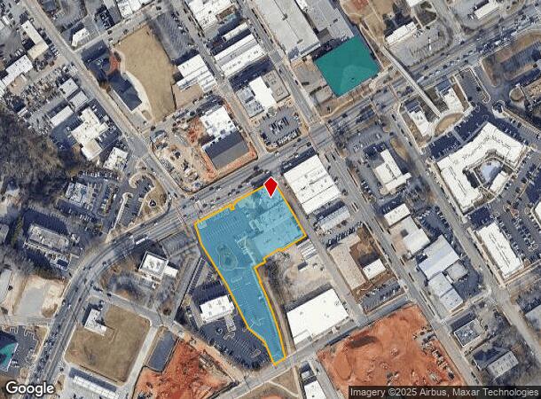  311 Jesse Jewell Pky Sw, Gainesville, GA Parcel Map