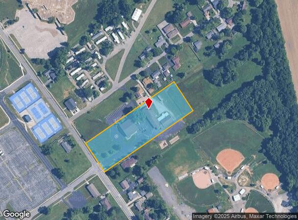  101 Saint Michaels Dr, Charlestown, IN Parcel Map