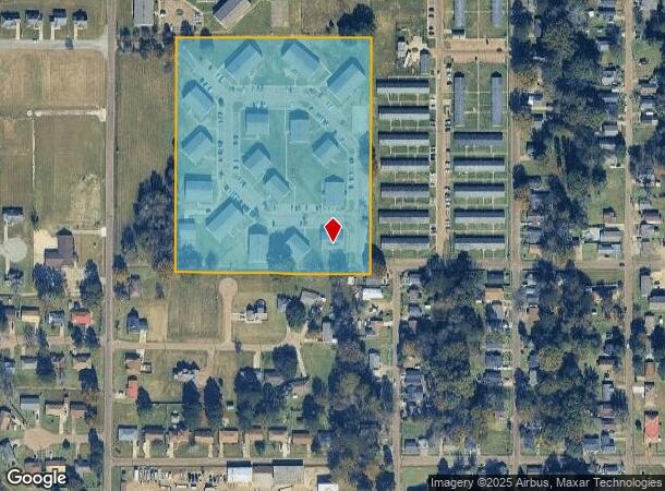 388 Ricks Dr, Canton, MS Parcel Map