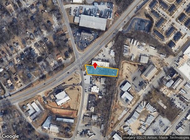  845 Dorsey St, Gainesville, GA Parcel Map