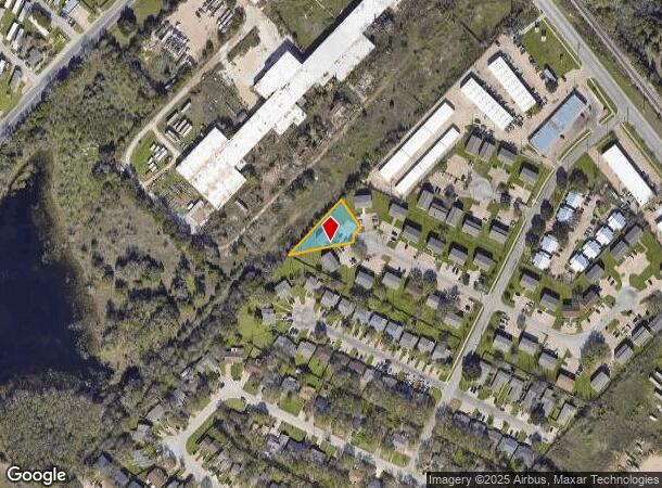 2700 Evergreen Cir, Bryan, TX Parcel Map