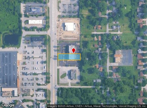  20821 S Cicero Ave, Matteson, IL Parcel Map