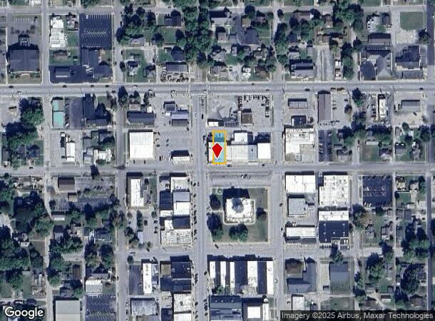  17 E Franklin St, Spencer, IN Parcel Map