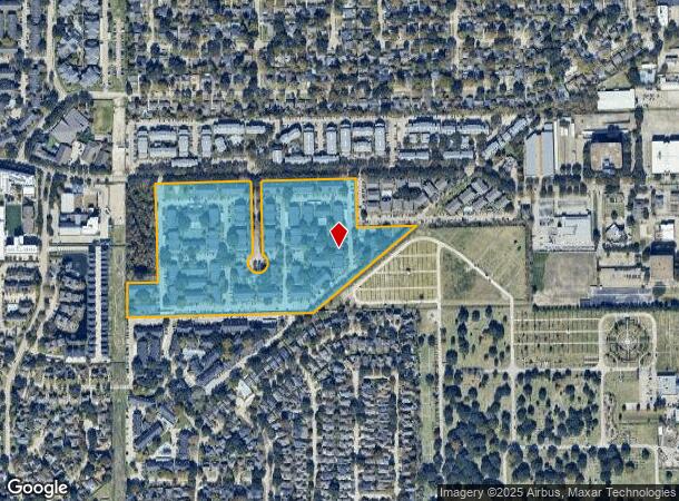  12919 Whittington Dr, Houston, TX Parcel Map