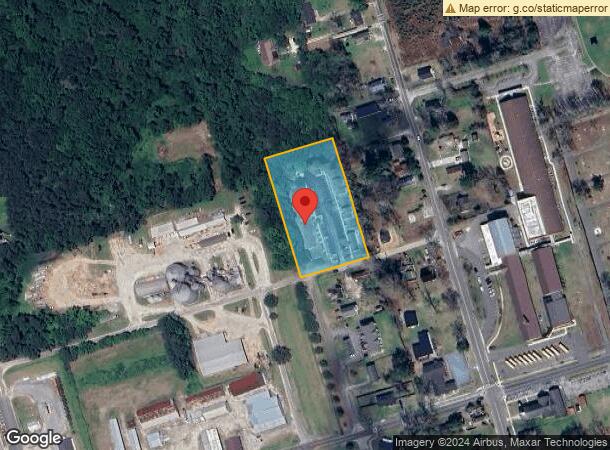  112 W Drane St, Burgaw, NC Parcel Map