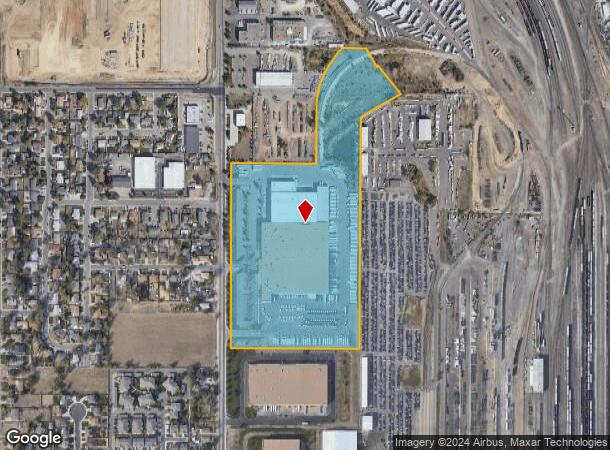  5400 Pecos St, Denver, CO Parcel Map