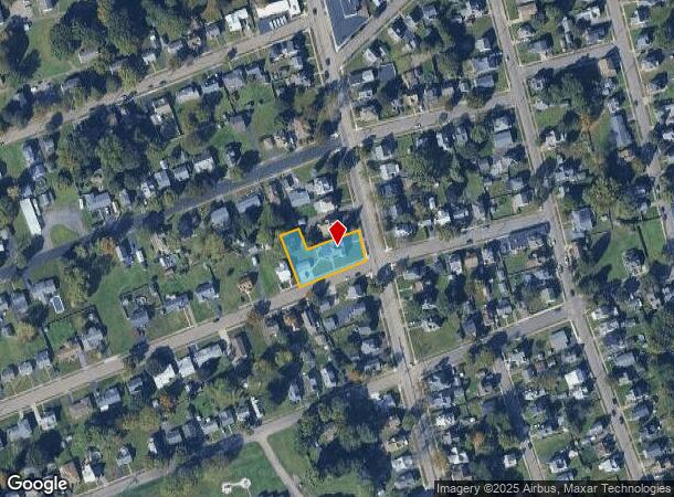 1175 College Ave, Elmira, NY Parcel Map
