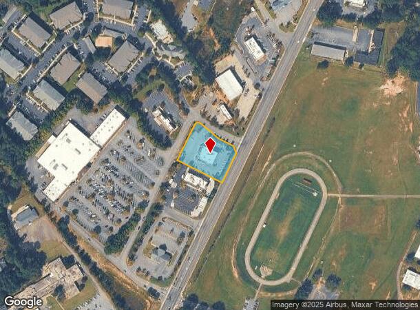 1645 E Greenville St, Anderson, SC Parcel Map