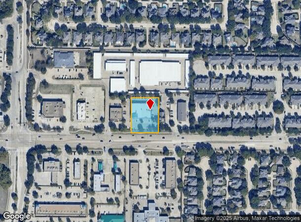  1212 W Mcdermott Dr, Allen, TX Parcel Map