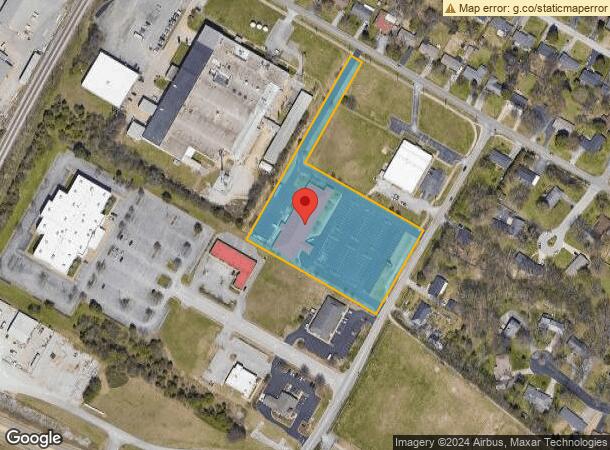  2421 Industrial Dr, Bowling Green, KY Parcel Map