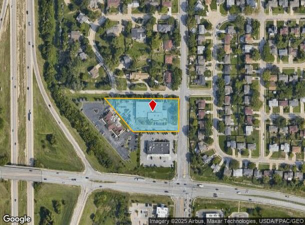 10106 S 15Th St, Bellevue, NE Parcel Map