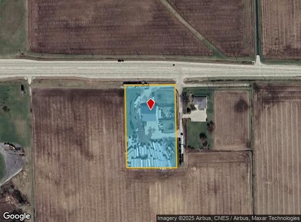  3815 E 181St Ave, Hebron, IN Parcel Map