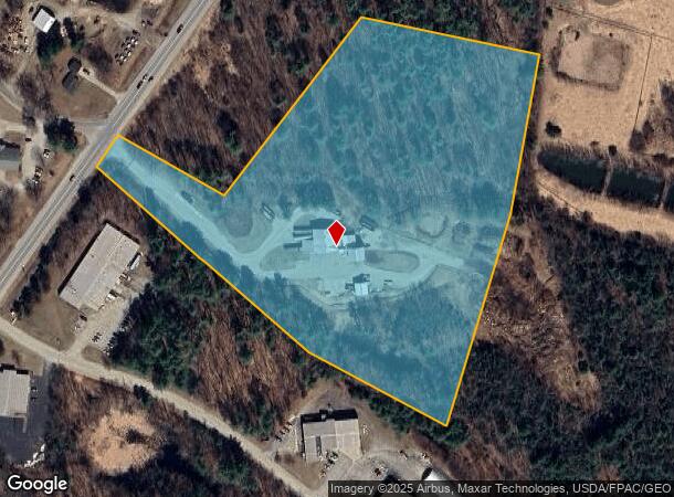  1199 Us Route 202, Winthrop, ME Parcel Map