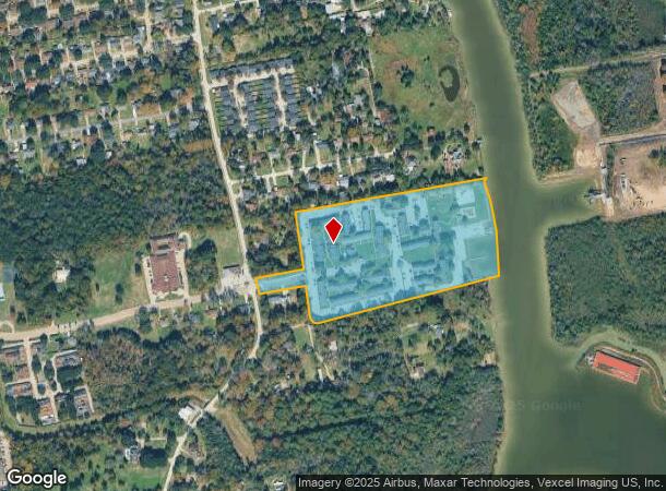 2700 Ward Rd, Baytown, TX Parcel Map