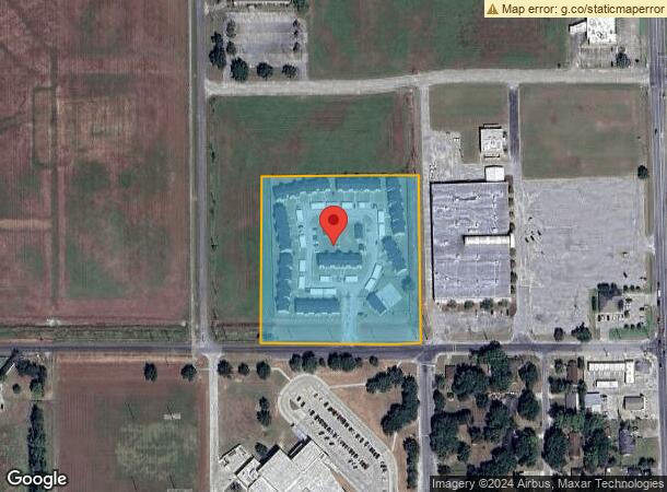  1401 Thompson Dr, Bay City, TX Parcel Map