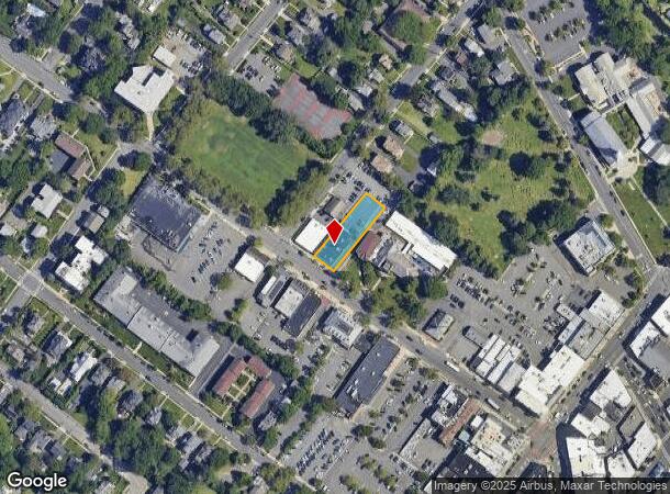  184 Elm St, Westfield, NJ Parcel Map