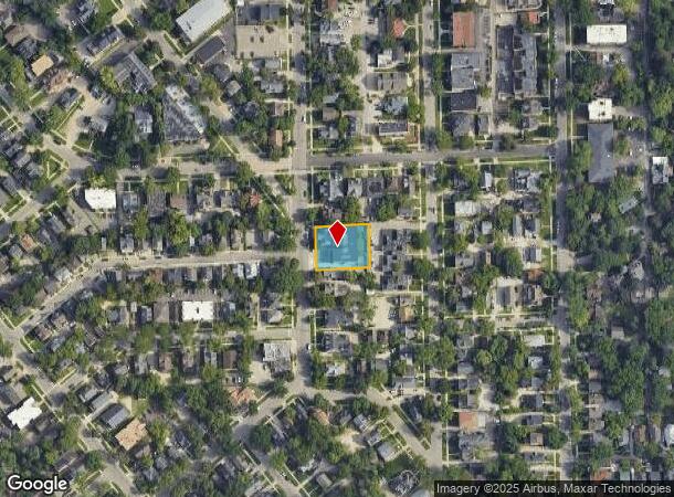1001 E University Ave, Ann Arbor, MI Parcel Map