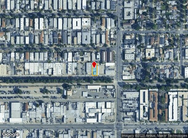  14117 Bessemer St, Van Nuys, CA Parcel Map