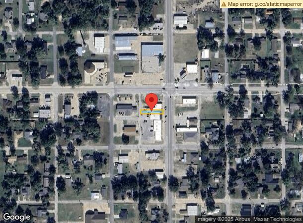  306 S Hughes Ave, Morris, OK Parcel Map