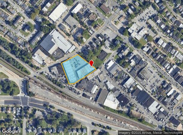  4125 Hayward Ave, Baltimore, MD Parcel Map