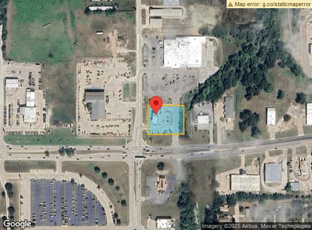  1600 N Mississippi Ave, Ada, OK Parcel Map