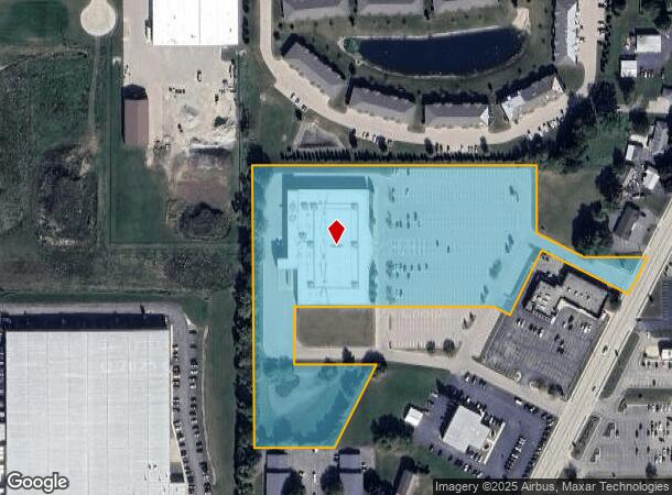 1734 N Spring St, Beaver Dam, WI Parcel Map
