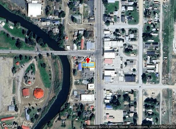 212 E Main St, Twin Bridges, MT Parcel Map