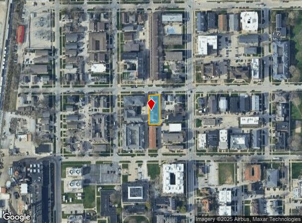  57 E Chalmers St, Champaign, IL Parcel Map