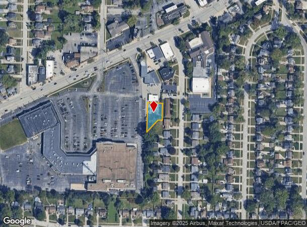  21571 W 215Th St, Fairview Park, OH Parcel Map