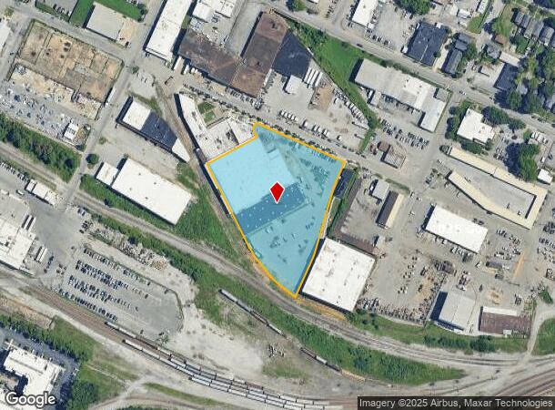  812 E 12Th St, Chattanooga, TN Parcel Map