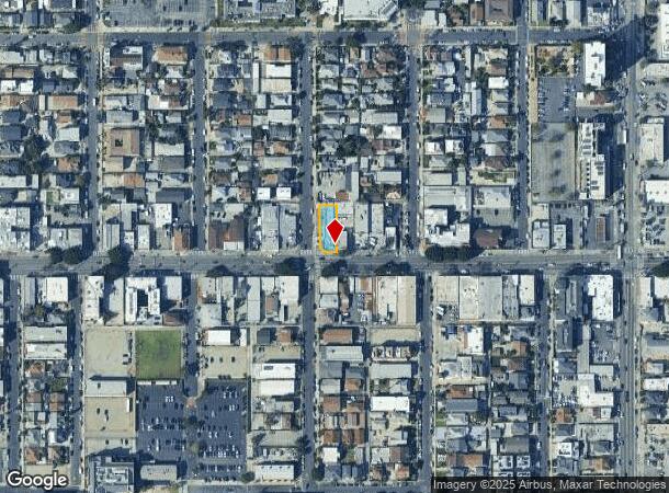  2599 W Pico Blvd, Los Angeles, CA Parcel Map
